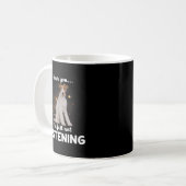 Mug Fil Fox Terrier Chien Je Vous Entends Pas Écouter (Devant gauche)