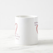 Mug Fil Fox Terrier Coeur Appartient (Centre)