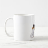 Mug Fil Fox Terrier dans un Écarf (Gauche)