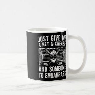 Mug Filet et glace Gardien de but de hockey sur glace