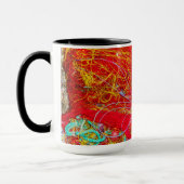 Mug Filets de pêche colorés (Gauche)