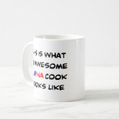 Mug filipina cuisinier, génial (Devant gauche)