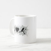 Mug Fille 2 de tennis (Devant gauche)