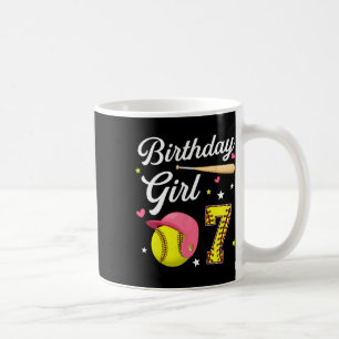 Mug Fille 7 Ans Anniversaire Douce Septième Anniversai