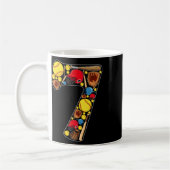 Mug Fille 7 Ans Anniversaire Thème Douce 7e Anniversai (Gauche)