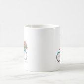 Mug Fille à bicyclette au printemps (Centre)