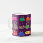 Mug Fille à la mode (Devant gauche)