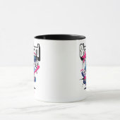 Mug Fille Ado de skateboard Anime personnalisée (Centre)