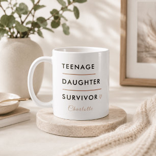 Mug Fille Adolescente Survivante Personnalisée