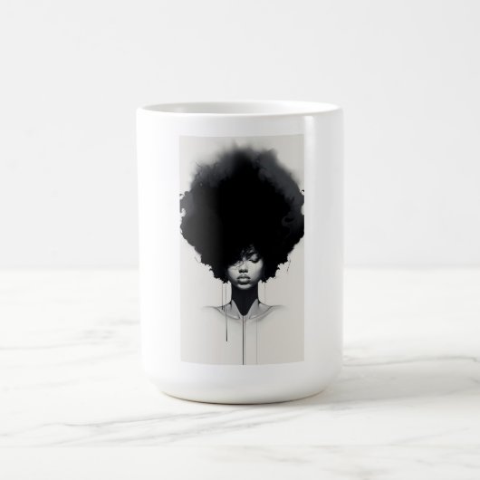 Mug fille afro (Centre)