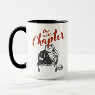 Mug Fille amoureuse des livres pour un chapitre de plu