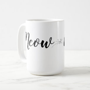 Mug Fille Amoureux des chats Meow Meow Kitty