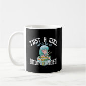 Mug Fille Anime Chemise Juste Une Fille Qui Aime Anime (Gauche)
