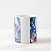 Mug Fille Anime Papillon Violet Aile Lune Fée (Centre)