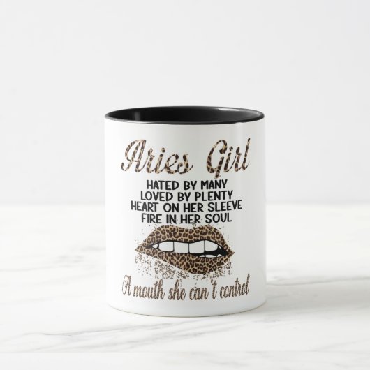 Mug Fille Aries/Anniversaire (Centre)