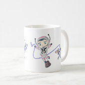 Mug Fille Astéroïde (Devant droit)