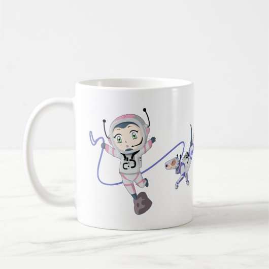 Mug Fille Astéroïde (Gauche)