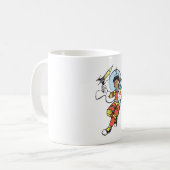 Mug Fille astronaute avec lance-roquettes (Devant gauche)