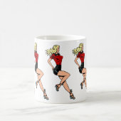 Mug Fille au charme rétro à côté, blonde bombshell (Centre)