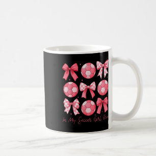 Mug Fille au ruban de football 