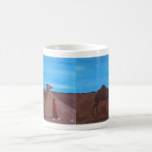 Mug Fille au tableau de chameau par Alfred Fox (Centre)