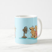 Mug Fille au Ventail d'Or (Devant droit)