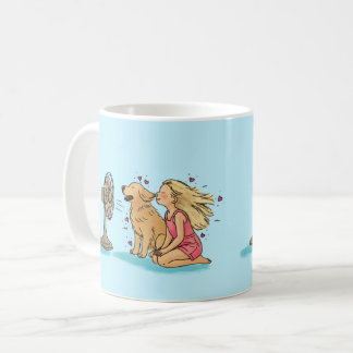 Mug Fille au Ventail d'Or