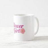 Mug Fille aux fleurs (Devant droit)