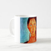 Mug Fille aux petits cochons, Modigliani (Devant gauche)