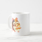 Mug Fille avec Cochon d'Inde Mignon  (Devant gauche)