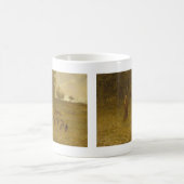 Mug Fille avec des dindes (Centre)