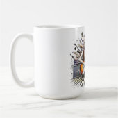 Mug Fille avec des vibes musicales (Gauche)