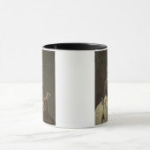 Mug Fille avec la raquette et le volant (Centre)