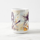 Mug Fille avec musique rock vibes (Centre)