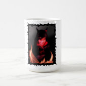 Mug Fille avec un sourire délirant (Centre)