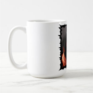 Mug Fille avec un sourire délirant