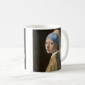 Mug Fille avec une oreille perle (Devant droit)
