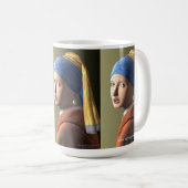 Mug Fille avec une perle (Devant droit)