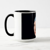 Mug Fille avec une perle oreille-Johannes Vermeer Smal (Gauche)