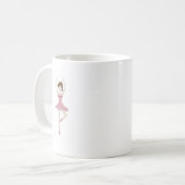 Mug Fille Ballerina Rose (Devant gauche)