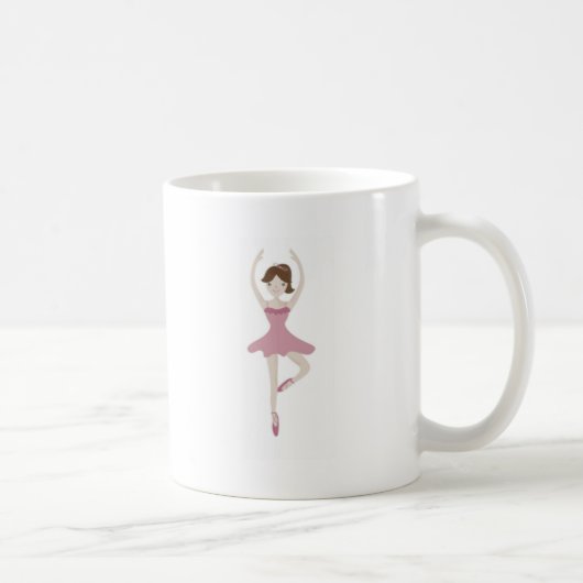 Mug Fille Ballerina Rose (Droite)