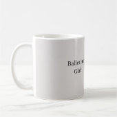 Mug Fille Ballerine Lapin en Tutu (Gauche)