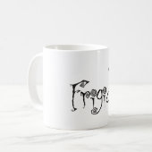 Mug fille bizarre de poupée de 3D Bonga - glaciale (Devant gauche)