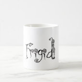 Mug fille bizarre de poupée de 3D Bonga - glaciale (Centre)