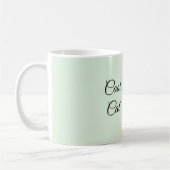 Mug Fille Blonde des Années Soixante-dix Chat Cool (Gauche)