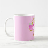 Mug Fille Blush Parties scintillant Or Rose Étinceler, (Gauche)