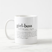 Mug Fille Boss Définition Moderne Boss Bureau (Gauche)