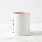 Mug Fille Boss Femme Entrepreneur Valeur nutritive Tra (Centre)