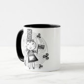 Mug Fille bretonne (Devant gauche)