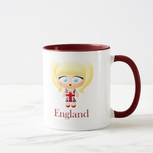 Mug Fille britannique (Droite)